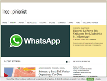 Tablet Screenshot of freeopinionist.com